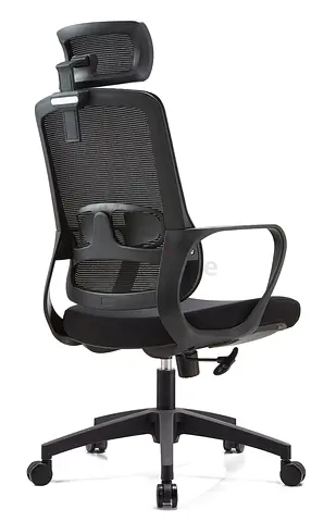 Ergonomic Mesh Office Chair with Headrest and Lumbar Support