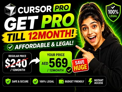 Cursor Pro – 12 Months | Official Access