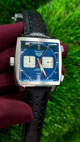 TAG HEUER MONACO CHRONOGRAPH MASTER QUALITY WATCH BLUE DIAL