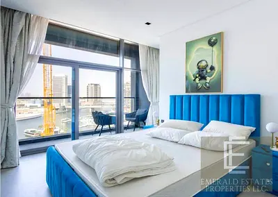 Canal & Burj View | 1BR Apartment | 15 Northside Tower 2