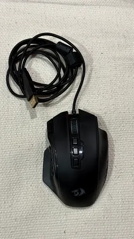 Redragon Wired Gaming Mouse with Extra Buttons - Good Condition