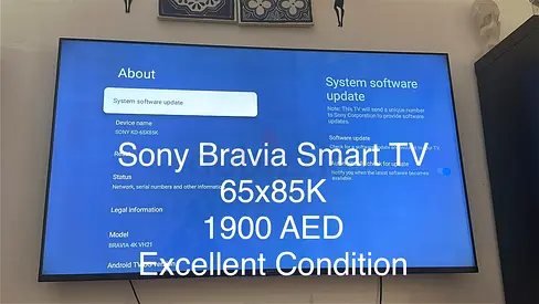 Sony TV “65