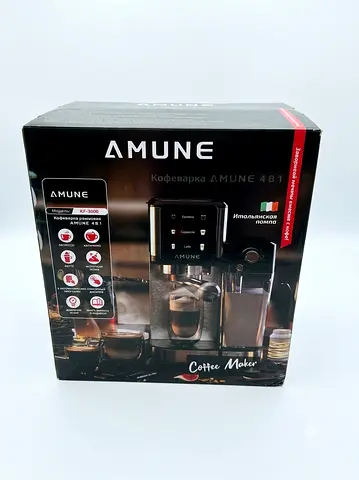 AMUNE 4 in 1 Coffee Maker – Model KF-3000 ✔️ Espresso, Cappuccino  Latte ✔️ Italian pump ✔️ Automat