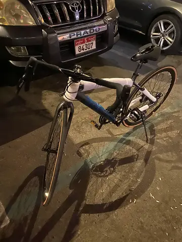 Brand new timmse road bike had it only for one week . Reason for sale urgent relocation. (Abu Dhabi)