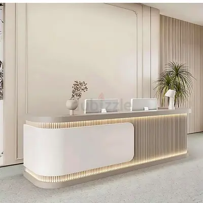 Modern Minimalist Reception Desk