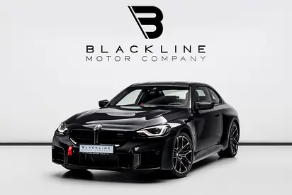 BUY NOW, PAY 2027 | THE BLACKLINE STANDARD | 2029 BMW Warranty + Service Contract, GCC, Low KM's