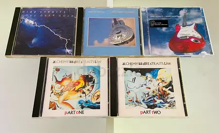 5 Dire Straits Music CD’s