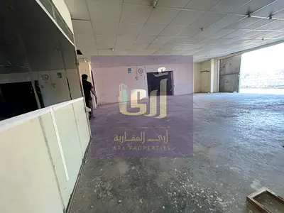 WAREHOUSE FOR RENT 1100/SQFT WITH ELECTRICITY AND WATER NEAR TO CEMENT FACTORY AL SAJAA