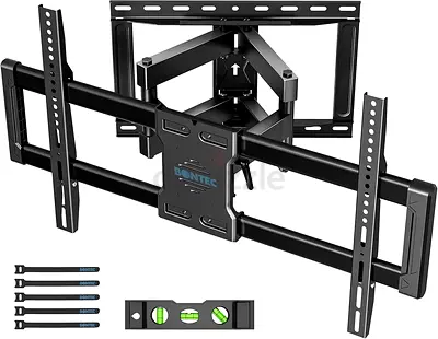 BONTEC Full Motion TV Wall Mount for 37-85 Inch TVs Fits 16 Studs