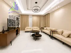 Furnished villa for rent in Ajman | 5 master bedrooms | Central air conditioning
