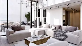 High-Rise 2BR Apartment | Gharbi II Residence | Multiple City & Waterfront Views