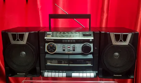 National Panasonic RX-CT850 Double Cassette Player / Radio