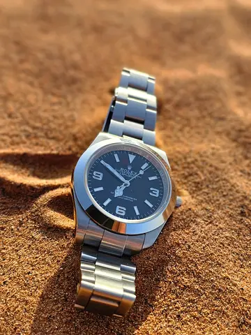 Rolex Oyster Perpetual Explorer-style Mens Stainless Steel Watch