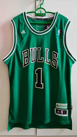 Adidas Chicago Bulls Derrick Rose St Patricks Day Basketball Jersey for sale