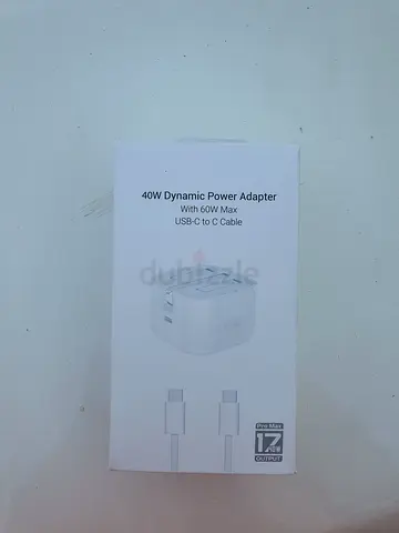 40W USB-C Power Adapter with Multiple Ports (Brand New in Box)