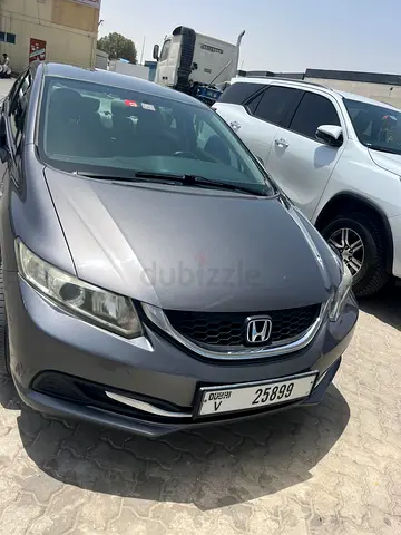 Honda Civic EXi 2014 GCC Specs - Well Maintained
