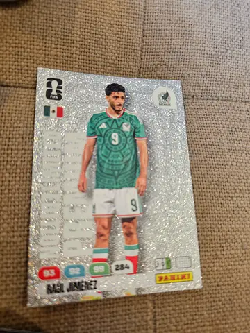 Panini World cup 2026 Card Limited Edition Premium Silver Jimenez