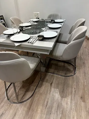 Dining Table set plus 6 chairs
