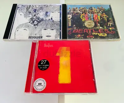 3 Beatles Music CD’s