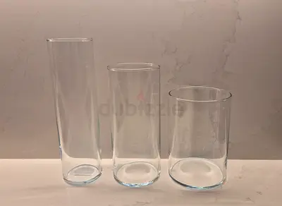 Clear Glass Vases