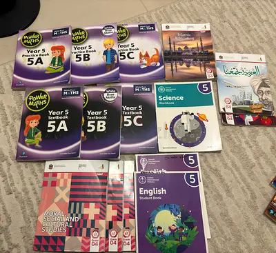 Text books year 5