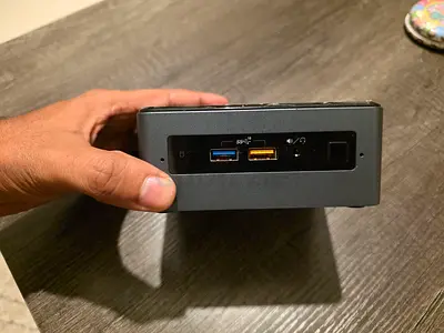 Intel NUC mini PC with Core i7