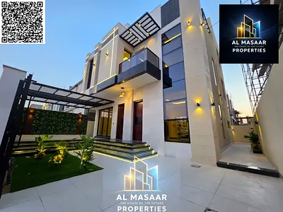 فيلا موردن طابقين ورووف وحديقة بسعر شامل رسوم التسجيل والتمليك