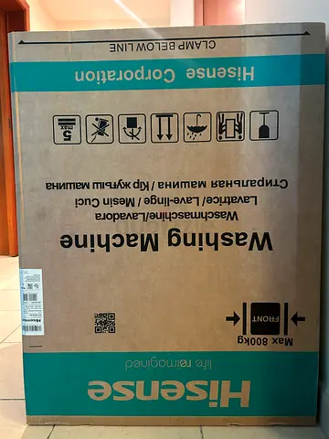 Washing Machine only box
