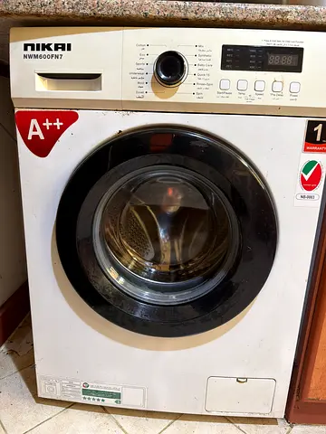 Nikai Front Load Washing Machine A++ - 7kg, Good Working Condition