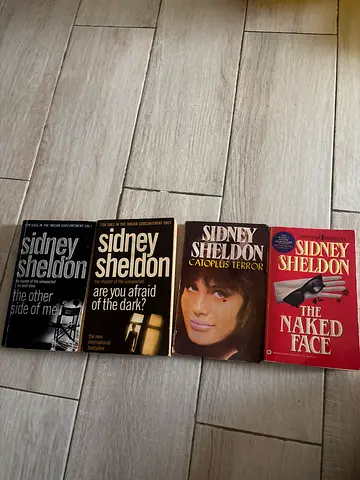 Collection of Sidney Sheldon Books (4)