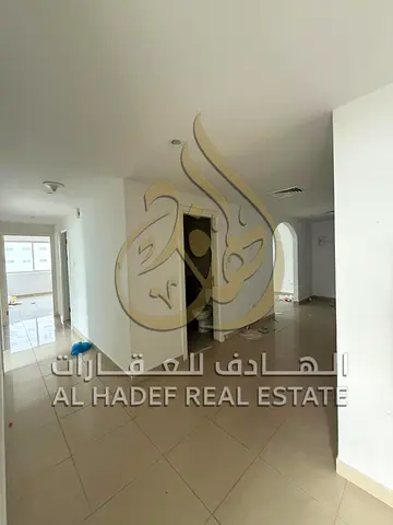 3-Bedroom Apartment with Hall & Maid's Room for Annual Rent in Al Majaz 3, Sharjah | AC & Maintenance Covered by Owner | Free Gym & Pool | 4 Payments