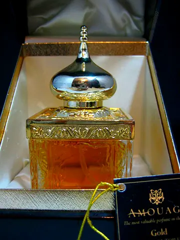 Amouage crystal and gold anniversary edition perfume for woman