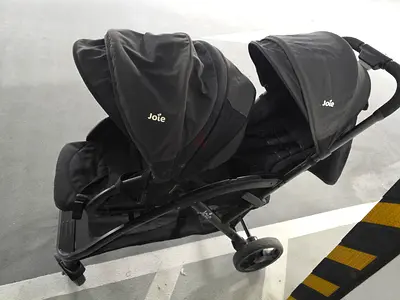 Joie Double Stroller Black
