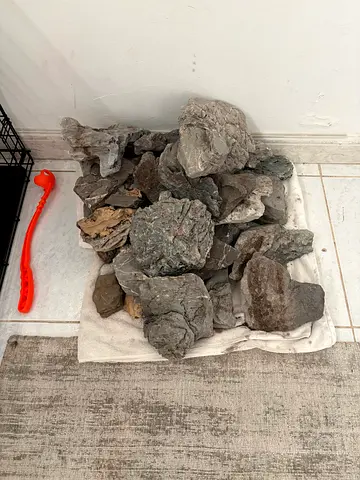 Lava rock for aquarium. 20-30kg