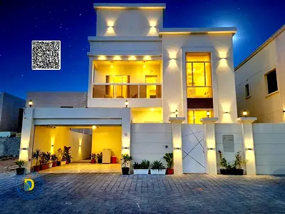 للبيع فيلا بمنطقة العامرة 5 غرف وروف شامل رسوم التسجيل والكهرباء والماء والمكيفات تشطيب  تمويل بنكى تملك حر