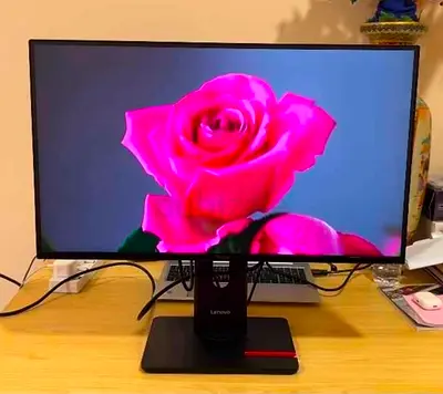 Lenovo 24inc IPS Display Full HD LED Monitor With HDMI + Hidrolic Stand Model No T24i-10