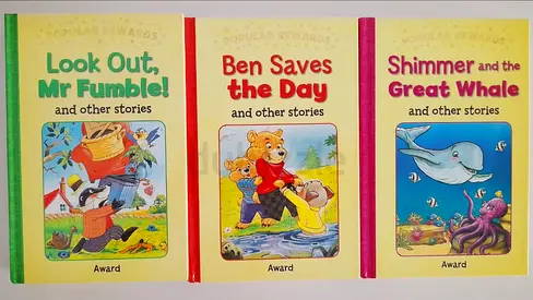 Set of 3 Childrens Story Books - Popular Rewards