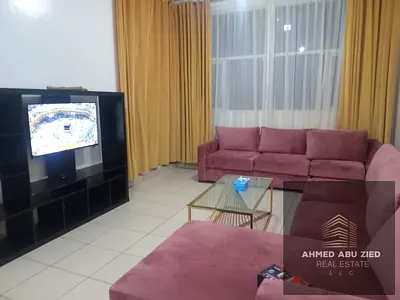 Monthly 1BR Hall in Ajman One Towers, all bills included except internet, prime location, clean finishing, easy access to services, with only 500 AED