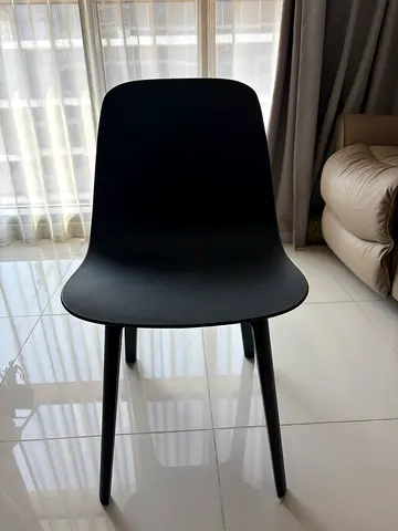 IKEA Black Dining Chairs – Set of 2