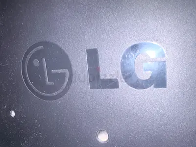 LG LED TV (back panel view) - used