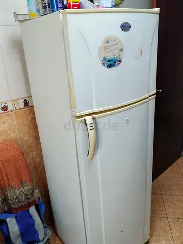 Used White Top-Freezer Refrigerator - Good Working Condition- Super General