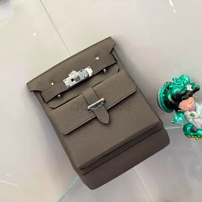 Hermes Crocodile Bag 14 k Real crocodile Leather