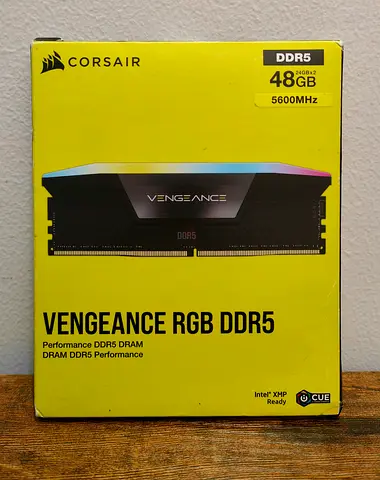 Corsair 48GB 5600MHz DDR5 Vengeance RGB