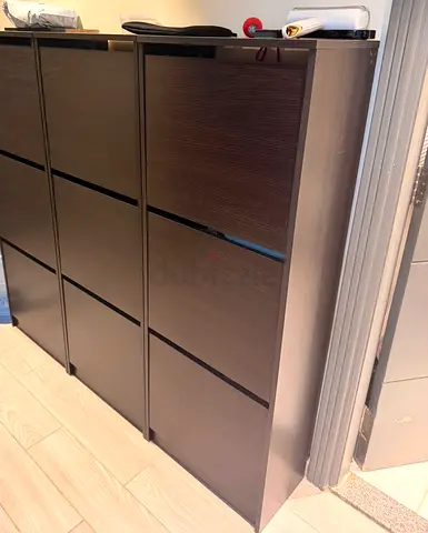 3x Ikea Shoe Racks