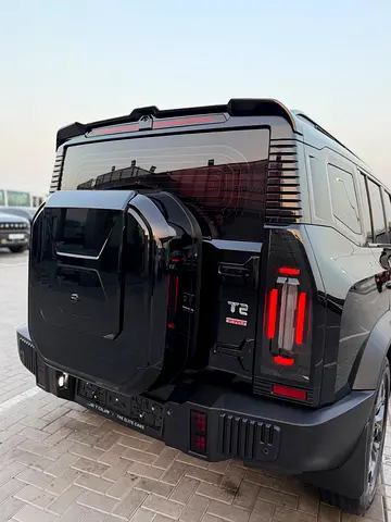Jetour T2 2.0T Luxury GCC Elite with warranty, the car is almost new, full options-3