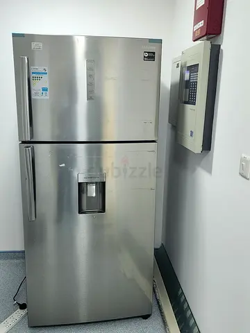 LG Stainless Steel Double Door Refrigerator with Water Dispenser - Used