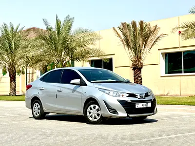 Toyota Yaris 2019 GCC Specs , 1500 CC , 91,000 km only .. zero accidents, full service history