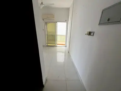 Beautiful apartments at the lowest prices for annual rent. One bedroom and living room, spacious. 23,000 AED in 6 installments. In Al Nakheel, second