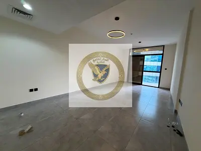 2BR apartment for rent in Al Khan, with free parking, balcony, and a stunning view.