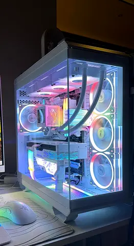 High-End White Gaming / Creator PC – RTX 5080 | i7-14700K | DDR5 64GB | Premium Build